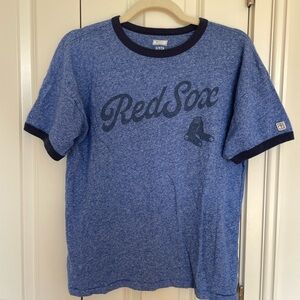 Women's Bright Blue Boston Red Sox T-Shirt - Tailgate Brand